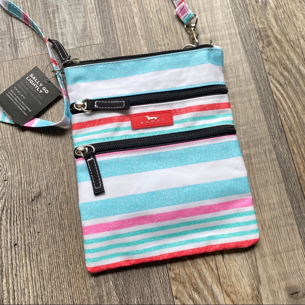 Scout Sally Go Lightly Crossbody Bag Purse Stripe